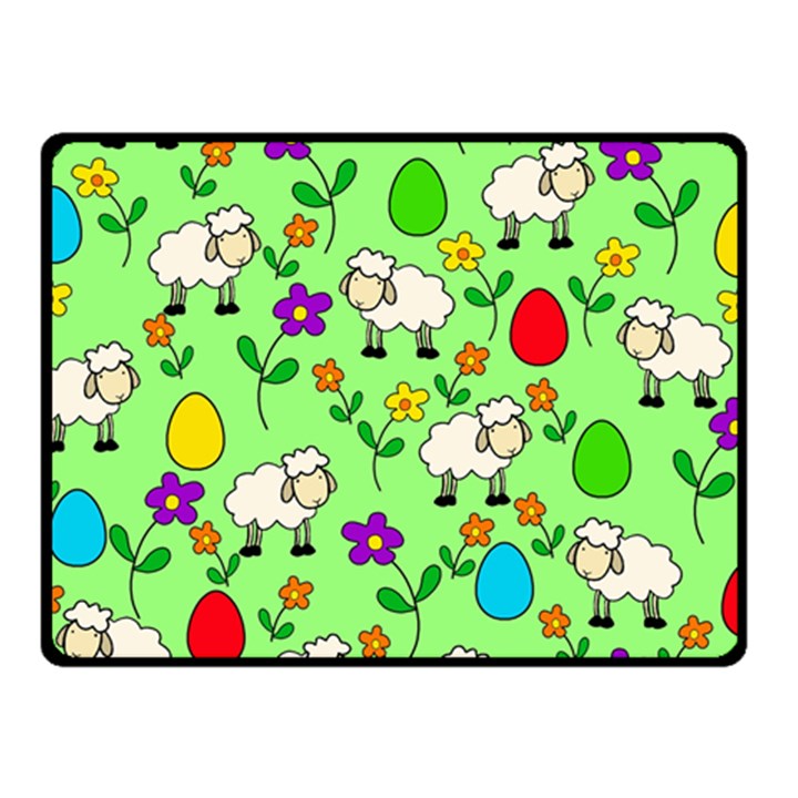 Easter lamb Fleece Blanket (Small)