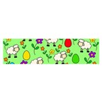 Easter lamb Satin Scarf (Oblong) Front