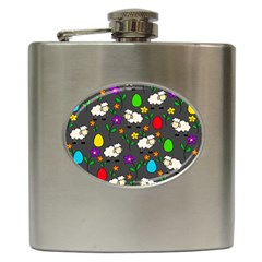 Easter Lamb Hip Flask (6 Oz) by Valentinaart