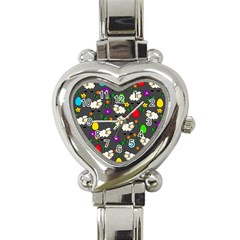 Easter Lamb Heart Italian Charm Watch by Valentinaart