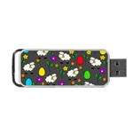 Easter lamb Portable USB Flash (Two Sides) Back