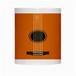 Minimalism Art Simple Guitar White Mugs Center