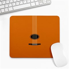 Minimalism Art Simple Guitar Large Mousepads by Mariart