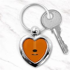 Minimalism Art Simple Guitar Key Chains (heart)  by Mariart