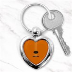 Minimalism Art Simple Guitar Key Chains (Heart)  Front