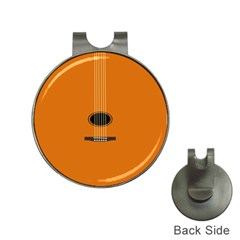 Minimalism Art Simple Guitar Hat Clips With Golf Markers by Mariart