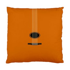 Minimalism Art Simple Guitar Standard Cushion Case (two Sides) by Mariart