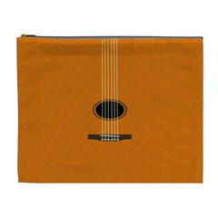 Minimalism Art Simple Guitar Cosmetic Bag (xl) by Mariart