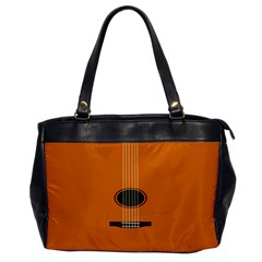 Minimalism Art Simple Guitar Office Handbags by Mariart