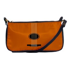 Minimalism Art Simple Guitar Shoulder Clutch Bags by Mariart