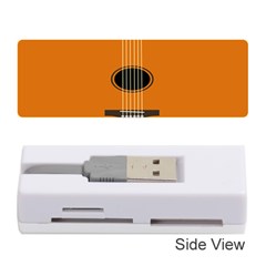 Minimalism Art Simple Guitar Memory Card Reader (stick)  by Mariart