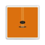 Minimalism Art Simple Guitar Memory Card Reader (Square)  Front