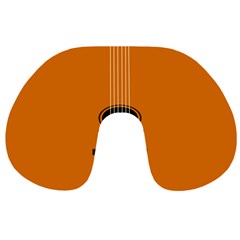 Minimalism Art Simple Guitar Travel Neck Pillows by Mariart