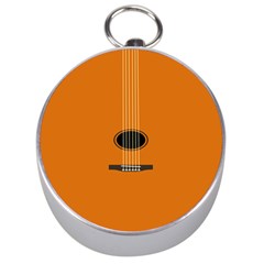 Minimalism Art Simple Guitar Silver Compasses by Mariart