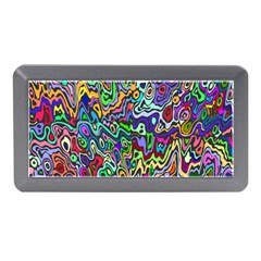 Colorful Abstract Paint Rainbow Memory Card Reader (mini) by Mariart