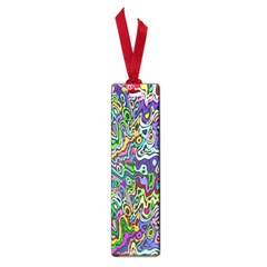 Colorful Abstract Paint Rainbow Small Book Marks by Mariart