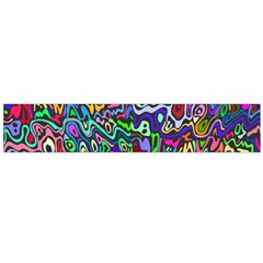 Colorful Abstract Paint Rainbow Flano Scarf (large) by Mariart