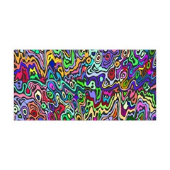 Colorful Abstract Paint Rainbow Yoga Headband