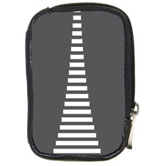 Minimalist Stairs White Grey Compact Camera Cases by Mariart