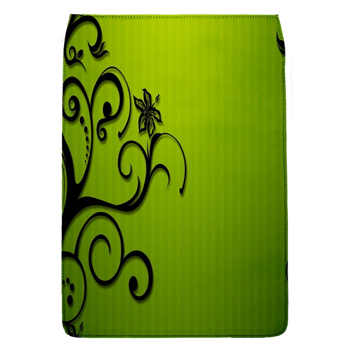 Illustration Wallpaper Barbusak Leaf Green Flap Covers (S) 