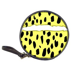 Leopard Polka Dot Yellow Black Classic 20-cd Wallets by Mariart