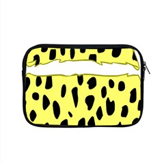 Leopard Polka Dot Yellow Black Apple Macbook Pro 15  Zipper Case by Mariart