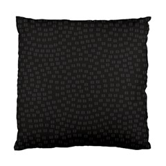 Oklahoma Circle Black Glitter Effect Standard Cushion Case (one Side) by Mariart