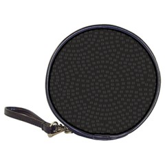 Oklahoma Circle Black Glitter Effect Classic 20-cd Wallets