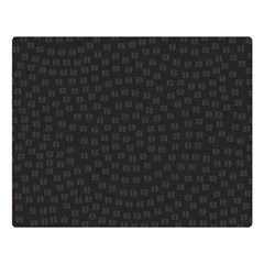 Oklahoma Circle Black Glitter Effect Double Sided Flano Blanket (large)  by Mariart