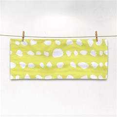 Polkadot White Yellow Cosmetic Storage Cases by Mariart