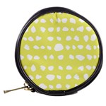 Polkadot White Yellow Mini Makeup Bags Back