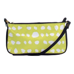 Polkadot White Yellow Shoulder Clutch Bags by Mariart