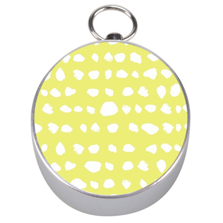 Polkadot White Yellow Silver Compasses