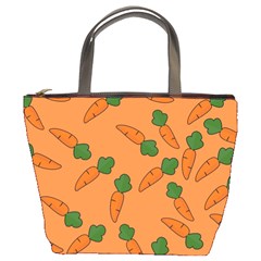 Carrot Pattern Bucket Bags