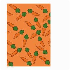 Carrot Pattern Small Garden Flag (two Sides) by Valentinaart