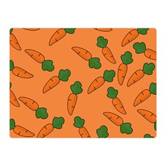 Carrot Pattern Double Sided Flano Blanket (mini)  by Valentinaart