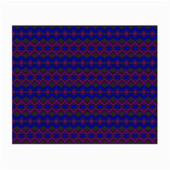 Split Diamond Blue Purple Woven Fabric Small Glasses Cloth (2-side) by Mariart