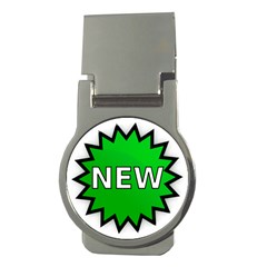 New Icon Sign Money Clips (Round) 