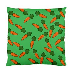 Carrot Pattern Standard Cushion Case (two Sides) by Valentinaart