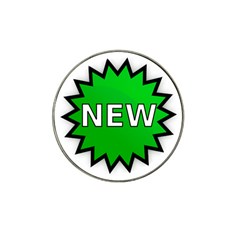 New Icon Sign Hat Clip Ball Marker