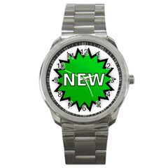 New Icon Sign Sport Metal Watch