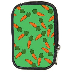 Carrot Pattern Compact Camera Cases by Valentinaart