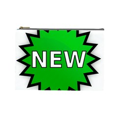 New Icon Sign Cosmetic Bag (Large) 