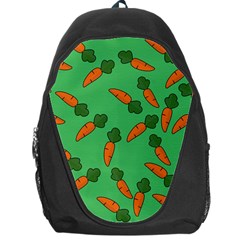 Carrot Pattern Backpack Bag by Valentinaart