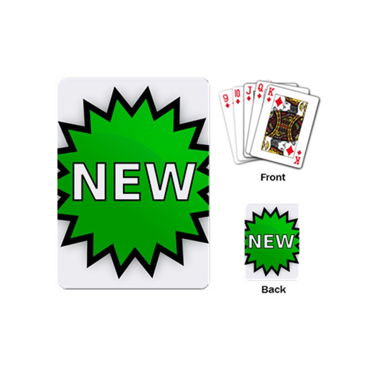 New Icon Sign Playing Cards (Mini) 