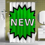 New Icon Sign Shower Curtain 48  x 72  (Small)  Curtain(48  X 72 ) - 42.18 x64.8  Curtain(48  X 72 )