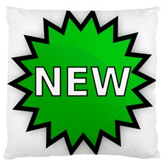 New Icon Sign Large Cushion Case (Two Sides)