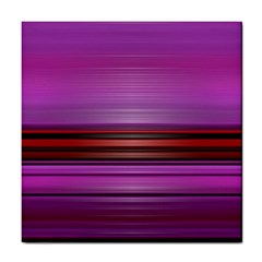 Stripes Line Red Purple Tile Coasters by Mariart