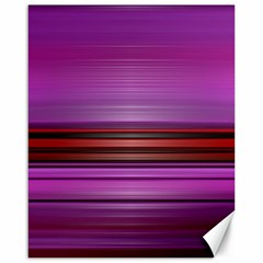 Stripes Line Red Purple Canvas 16  x 20  