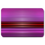 Stripes Line Red Purple Large Doormat  30 x20  Door Mat